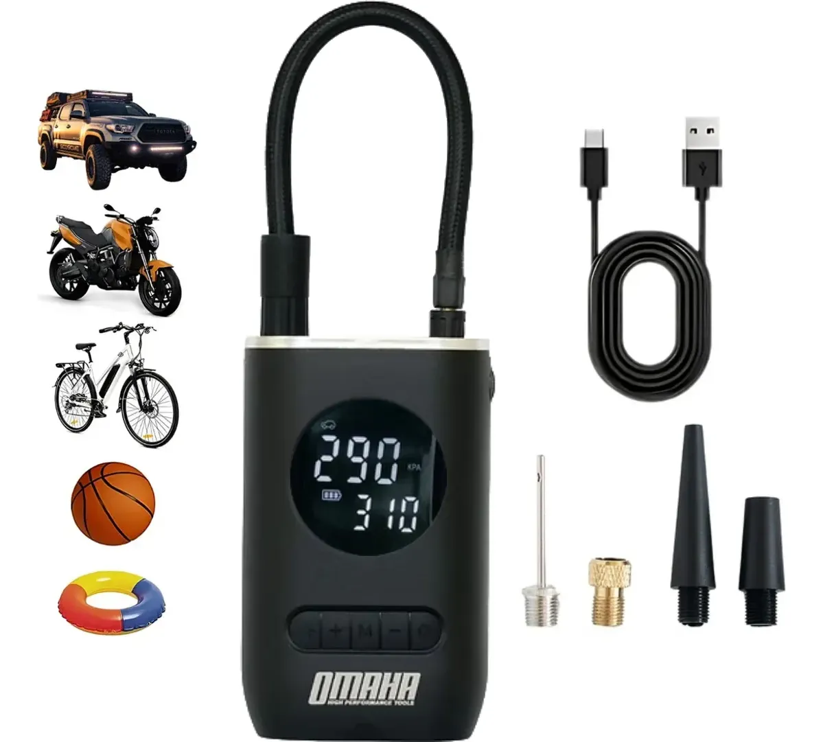 Compresor Digital Portátil USB